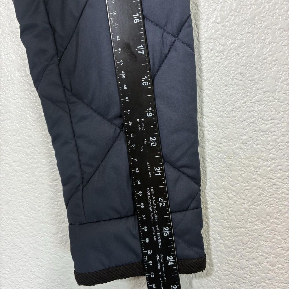 J.Crew Jacket Mens Small Navy Quilted Full Zip Stand Collar Pockets Insulated - Picture 9 of 16